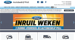 Desktop Screenshot of ford-poll.nl
