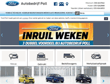 Tablet Screenshot of ford-poll.nl